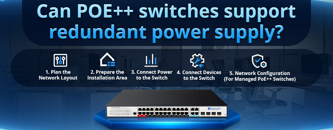 Can POE++ switches support redundant power supply