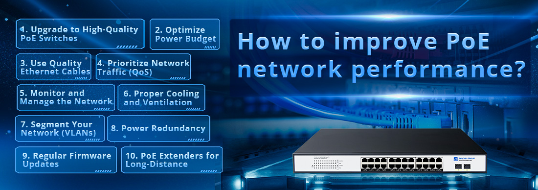How to improve PoE network performance