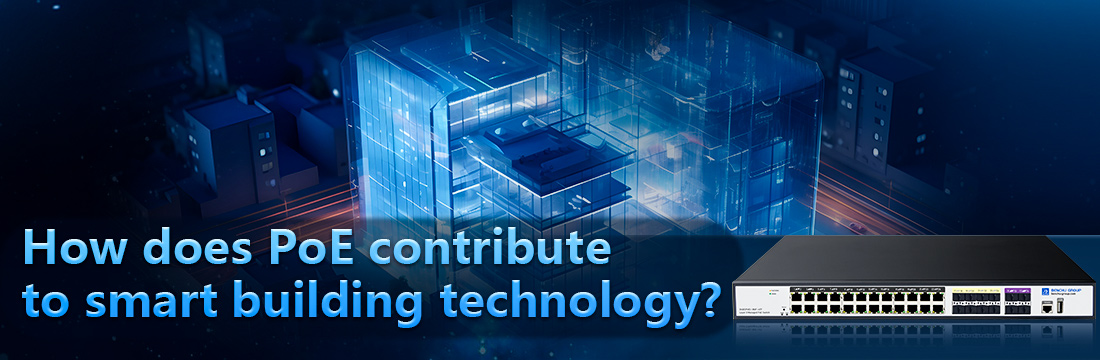 How does PoE contribute to smart building technology