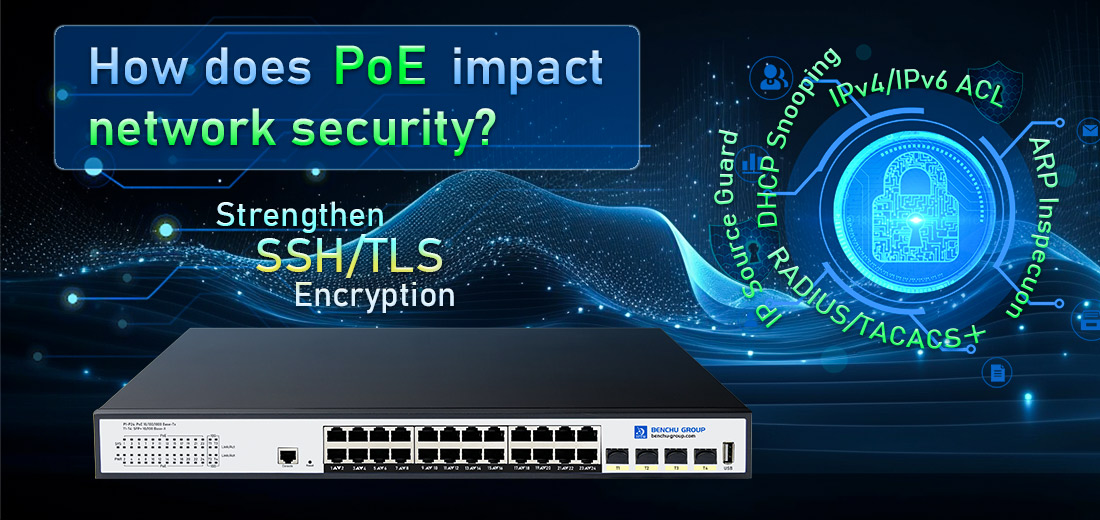 How does PoE impact network security