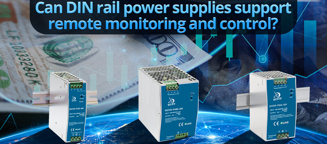 How much does a DIN rail power supply typically cost
