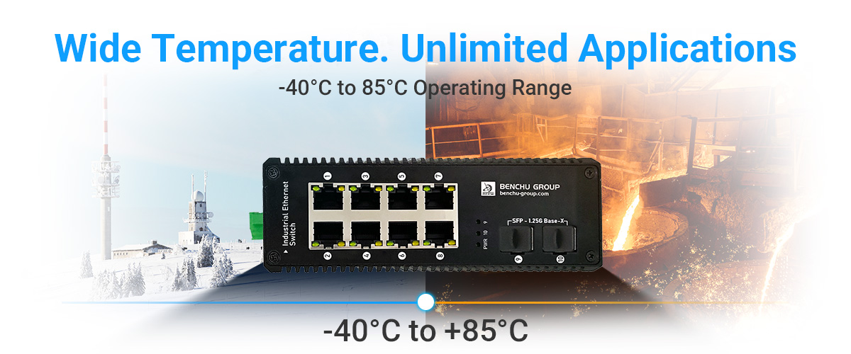 industrial Gigabit PoE switch suitable for various applications industrial Gigabit PoE switch suitable for various applications