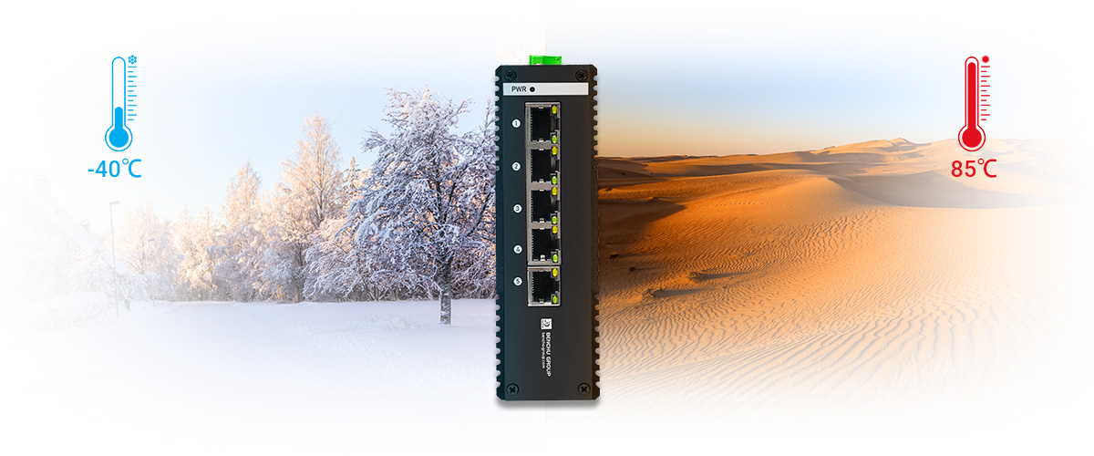 Wide Operating Temperature Design of -40 to 85℃ gives to Versatility Across Applications Wide Operating Temperature Design of -40 to 85℃ gives to Versatility Across Applications