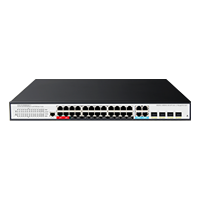 24-Port L2+ Managed Gigabit PoE++ Switch with 4 Gigabit Combo SFP (90W BT Support, 500W Budget)