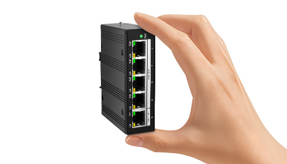 Ultra compact space saving industrial metallic switch body easily arranged inside tight field wiring electrical junction boxes.