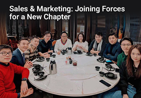 Sales and Marketing Join Forces: A Dinner Gathering to Usher in a New Chapter