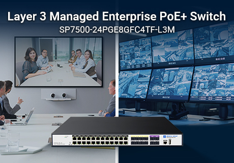 BENCHU GROUP Launches SP7500-24PGE8GFC4TF-L3M Layer 3 Managed Industrial PoE Switch