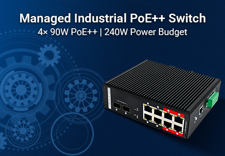 Benchu Group Launches IES7511-8PGE2GF-4BT-DC: High-Power Managed Industrial PoE++ Switch for Demanding Networks