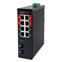 industrial 8 port 90w poe++ switch with 2 sfp uplink industrial 8 port 90w poe++ switch