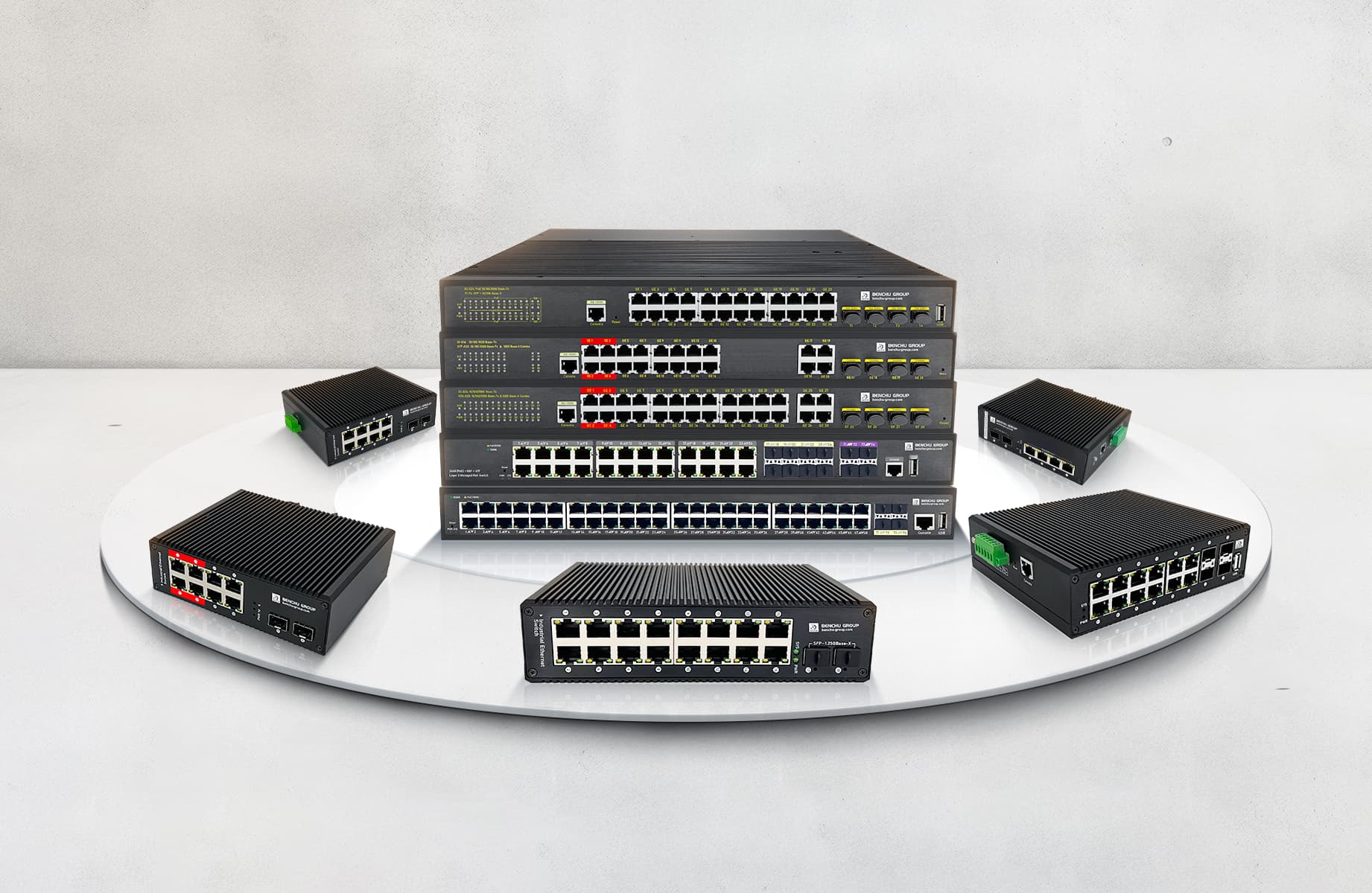 Industrial PoE Switches
