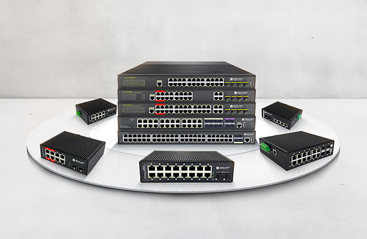 Industrial PoE Switches
